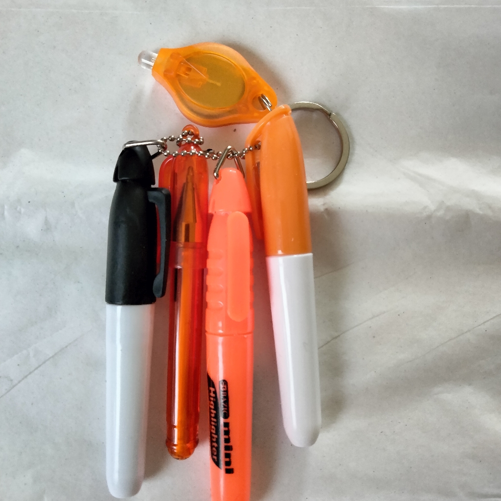 Clip On Mini Pen Badge Reel Accessories Set
